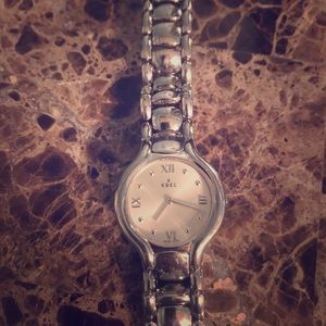 Silver Ebel watch